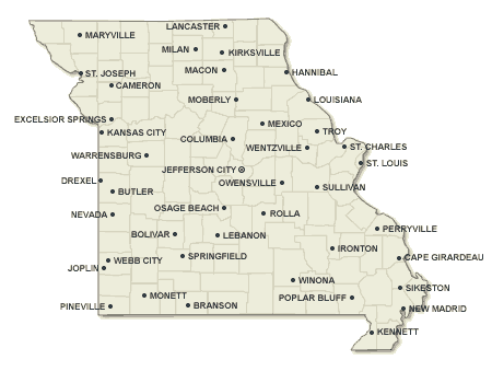 Missouri map